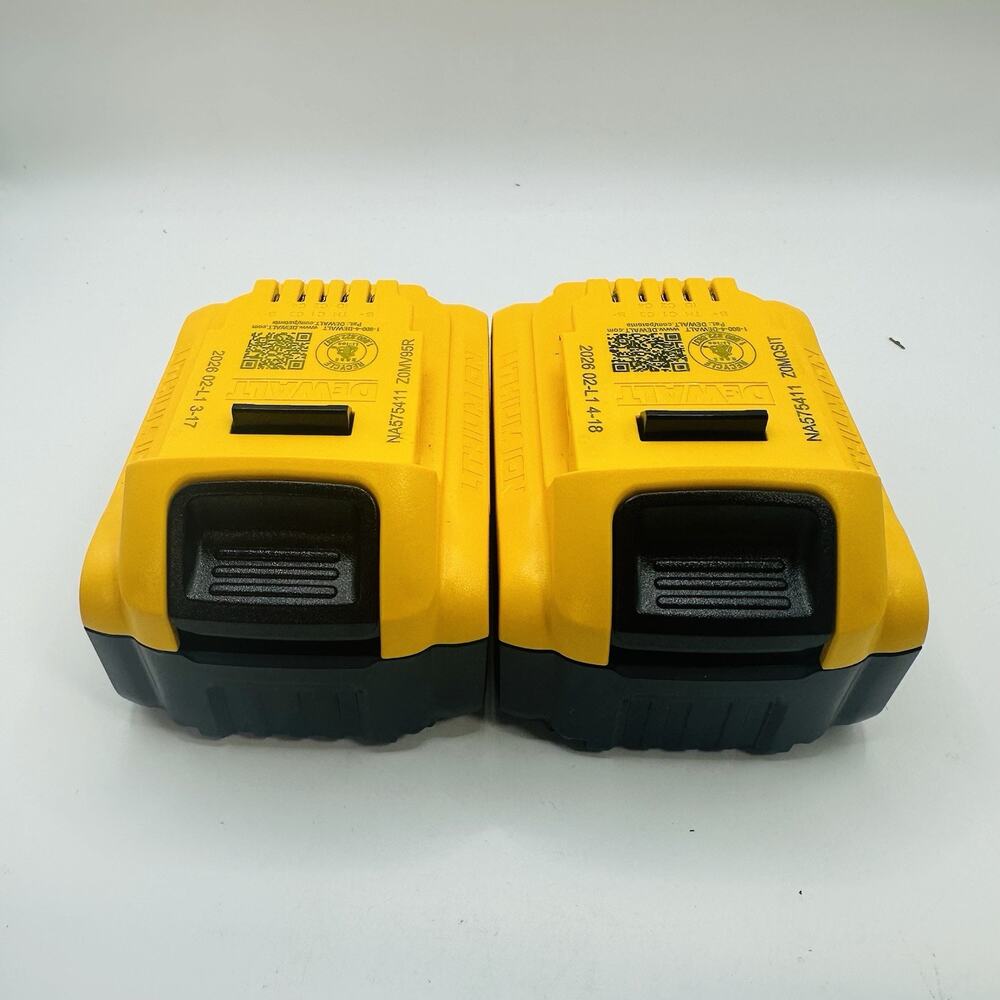 DEWALT DCB205-2 20V MAX Premium Lithium-Ion 5.0Ah Battery 2-Pack | Date 2026 - Picture 3 of 5